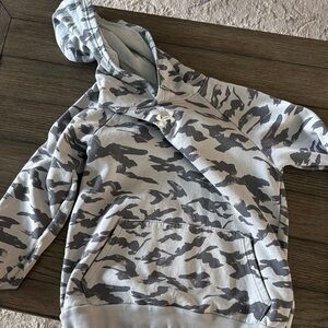 Under Armour Gray Camouflage Kids Hoodie